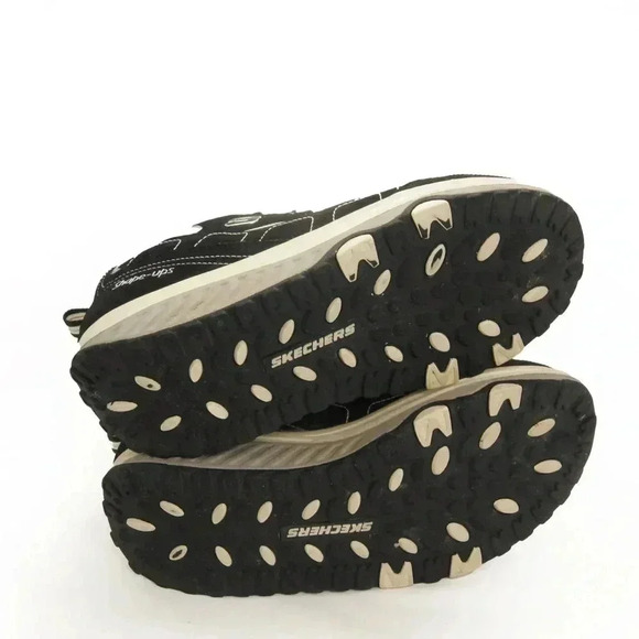 Sketchers Y2K 90s Style Black White Raver Platform Sneaker Shoes - Picture 6 of 6